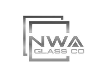 NWA Glass Co logo design by serprimero