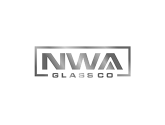 NWA Glass Co logo design by ndaru