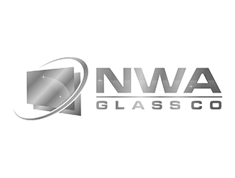 NWA Glass Co logo design by ndaru