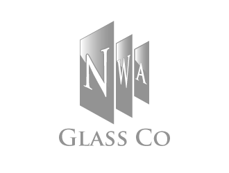 NWA Glass Co logo design by torresace