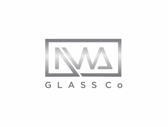 NWA Glass Co logo design by Mahrein