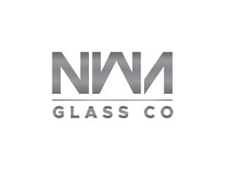NWA Glass Co logo design by usef44
