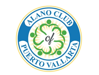 Alano Club of Puerto Vallarta logo design by Roma