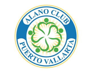 Alano Club of Puerto Vallarta logo design by Roma