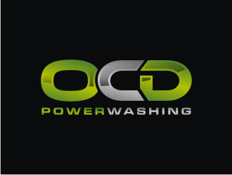 OCD PowerWashing  logo design by bricton