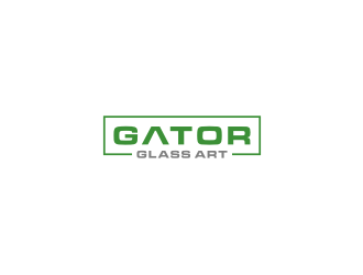 Gator Glass Art logo design by bricton