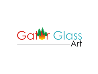 Gator Glass Art logo design by Diancox