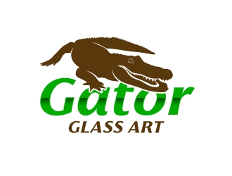 Gator Glass Art logo design by uttam