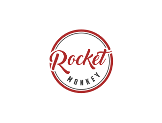 Rocket Monkey logo design by bricton