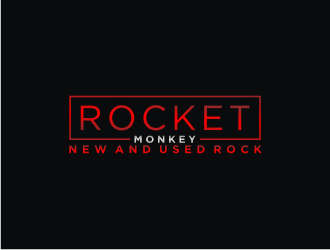 Rocket Monkey logo design by bricton