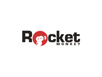 Rocket Monkey logo design by restuti