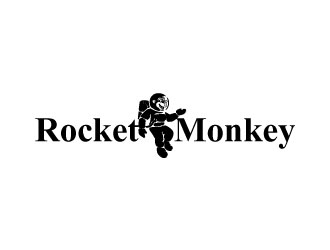 Rocket Monkey logo design by AYATA