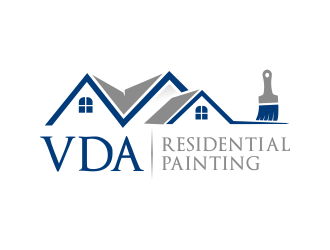 VDA Residential Repaint logo design by akhi
