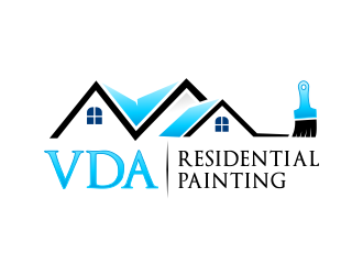 VDA Residential Repaint logo design by akhi