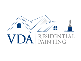 VDA Residential Repaint logo design by akhi
