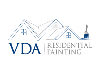 VDA Residential Repaint logo design by akhi