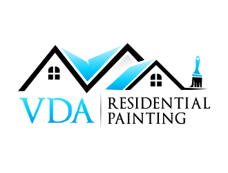 VDA Residential Repaint logo design by akhi