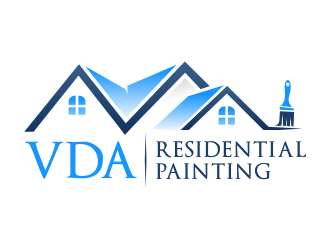VDA Residential Repaint logo design by akhi