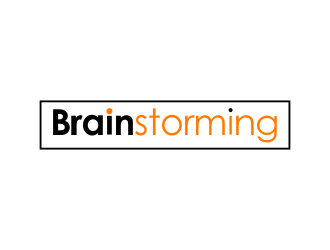 Brainstorming logo design by giphone