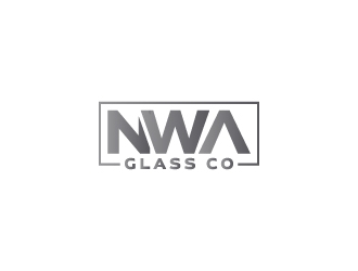 NWA Glass Co logo design by jaize