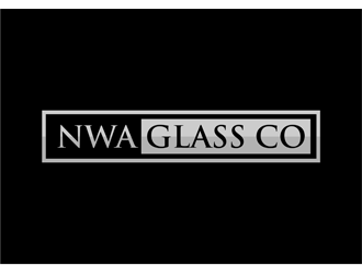NWA Glass Co logo design by clayjensen