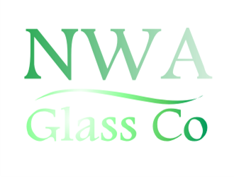 NWA Glass Co logo design by kitaro