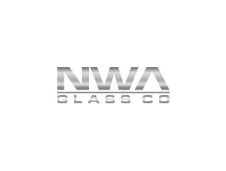 NWA Glass Co logo design by sodimejo