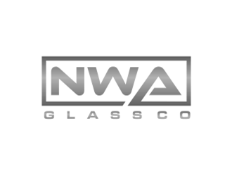 NWA Glass Co logo design by sheilavalencia