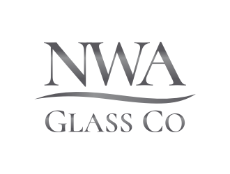 NWA Glass Co logo design by graphicstar