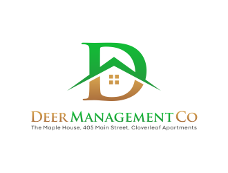 Deer Management Co logo design by ubai popi
