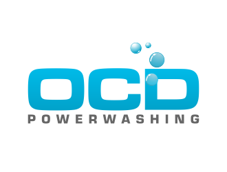 OCD PowerWashing  logo design by sitizen