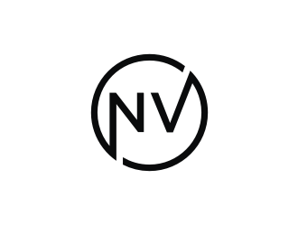 NV  logo design by logitec