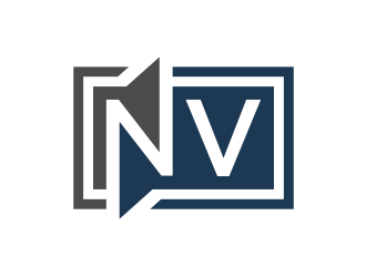 NV  logo design by Zhafir