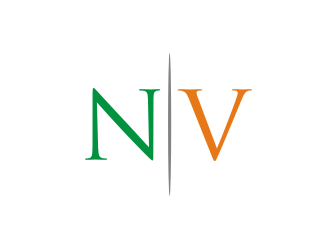 NV  logo design by Diancox