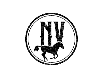 NV  logo design by aryamaity