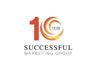Successful Marketing Group logo design by Barkah