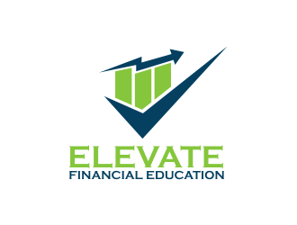 Elevate Financial Education  logo design by Greenlight