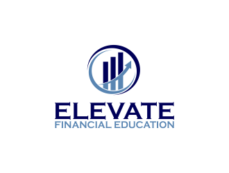 Elevate Financial Education  logo design by Greenlight