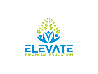 Elevate Financial Education  logo design by Greenlight