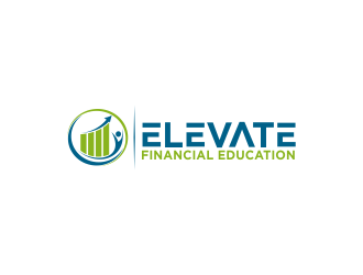 Elevate Financial Education  logo design by Greenlight