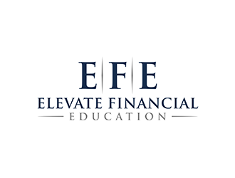 Elevate Financial Education  logo design by ndaru