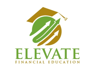 Elevate Financial Education  logo design by shravya