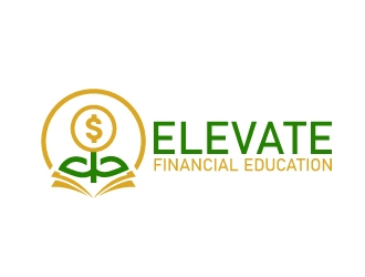 Elevate Financial Education  logo design by usashi