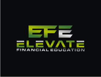 Elevate Financial Education  logo design by bricton