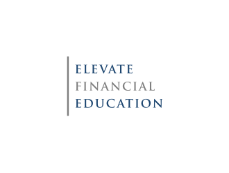 Elevate Financial Education  logo design by bricton