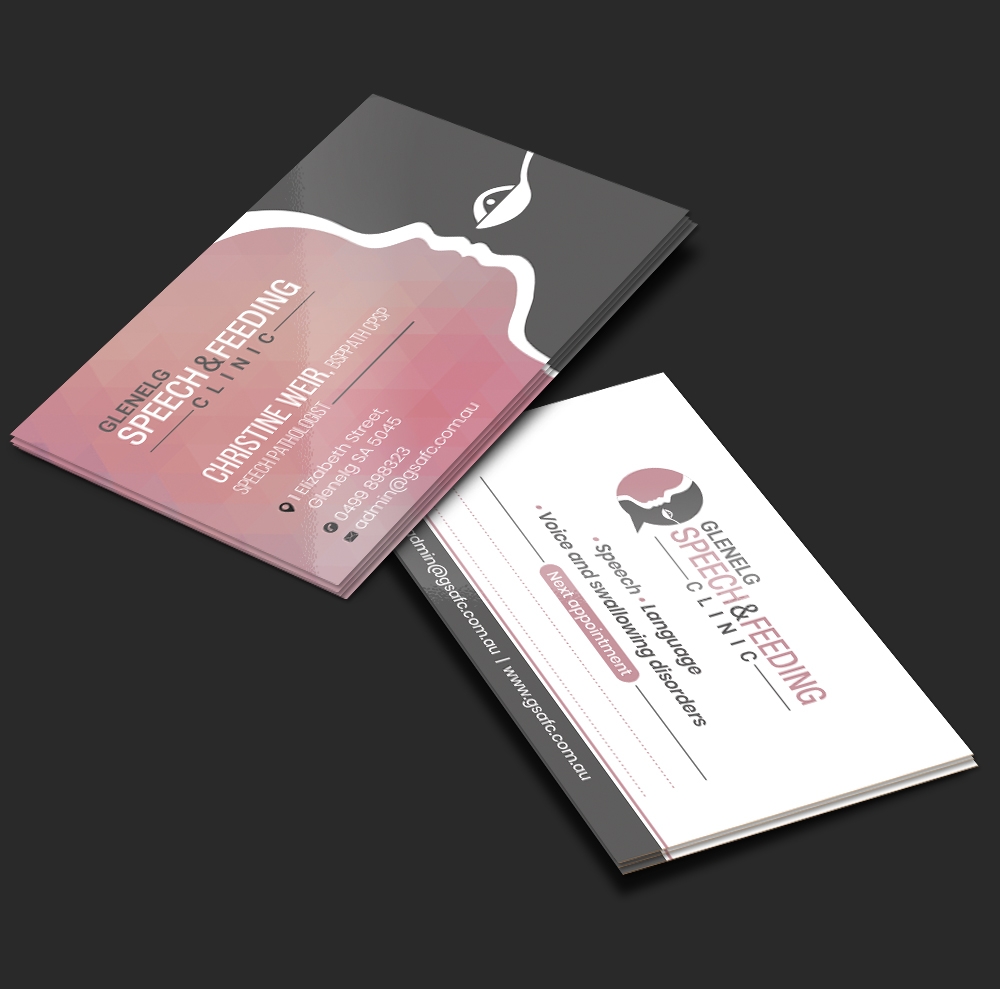 Glenelg Speech & Feeding Clinic logo design by DreamLogoDesign