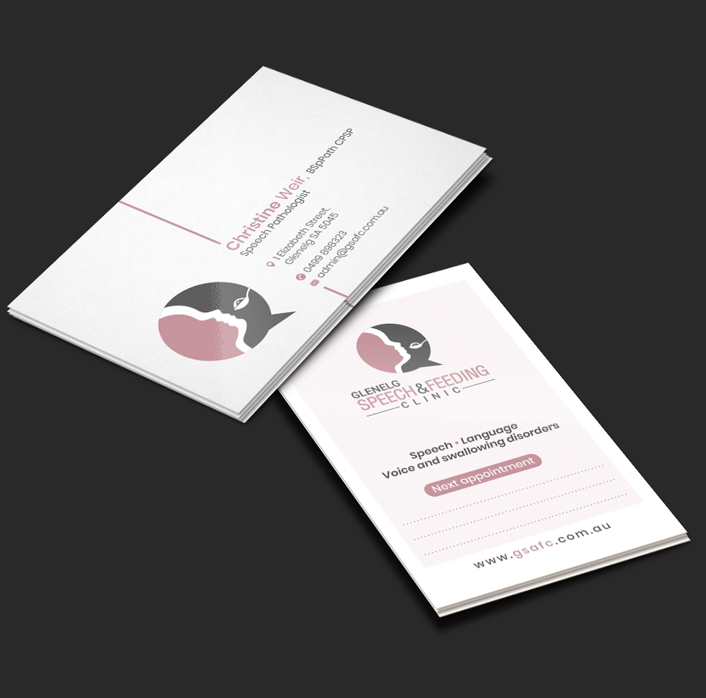 Glenelg Speech & Feeding Clinic logo design by DreamLogoDesign