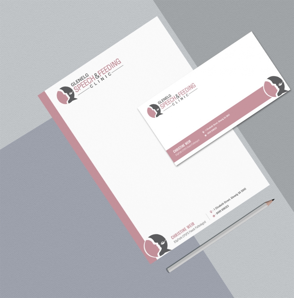 Glenelg Speech & Feeding Clinic logo design by DreamLogoDesign