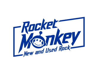 Rocket Monkey logo design by IrvanB