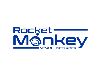 Rocket Monkey logo design by IrvanB
